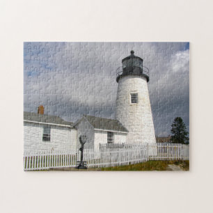 Leuchtturm Maine Atlantikküste. Puzzle