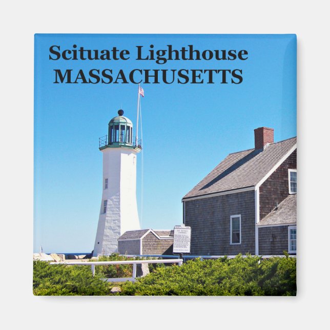 Leuchtturm, Massachusetts Magnet (Vorne)