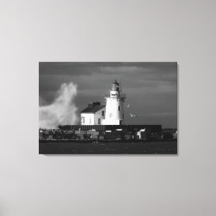 Leuchtturm Mist Canvas Print Leinwanddruck