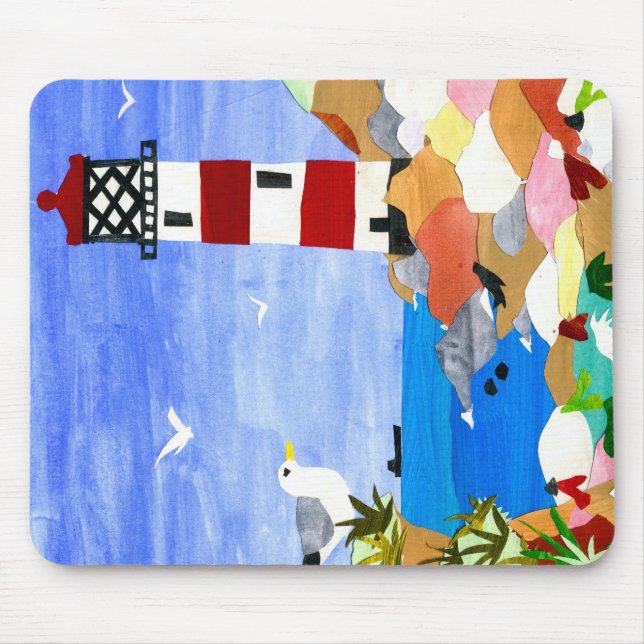 'Leuchtturm' Mousepad (Vorne)