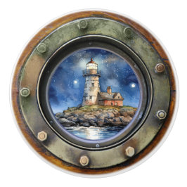 Leuchtturm Nautical Porthole Drawer Knobs Keramikknauf