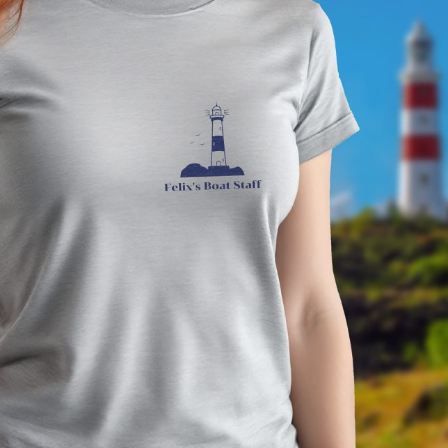 Leuchtturm Navy Blue T-Shirt (Lighthouse Navy Blue T-Shirt)