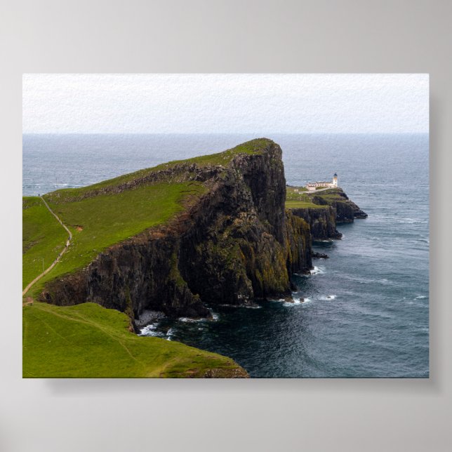 Leuchtturm Neist point Poster (Vorne)