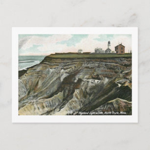 Leuchtturm, Nord-Truro, Massachusetts Vintag Postkarte