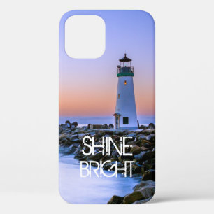 Leuchtturm Pastel Sunset Rocky Beach Foto Case-Mate iPhone Hülle