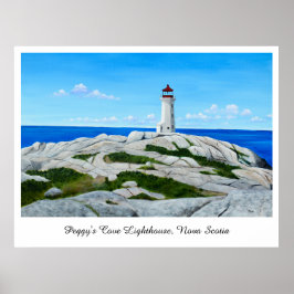Leuchtturm Peggy's Cove Poster