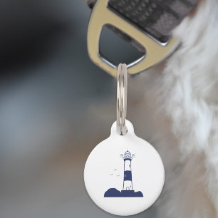 Leuchtturm Pet Tag Haustiermarke