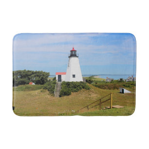 Leuchtturm Plymouth, Massachusetts Große Badematte