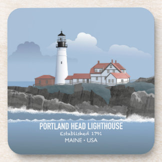 Leuchtturm Portland Head Getränkeuntersetzer