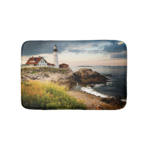 Leuchtturm Portland Head Kap Elizabeth, Me Badematte
