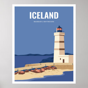 Leuchtturm Poster