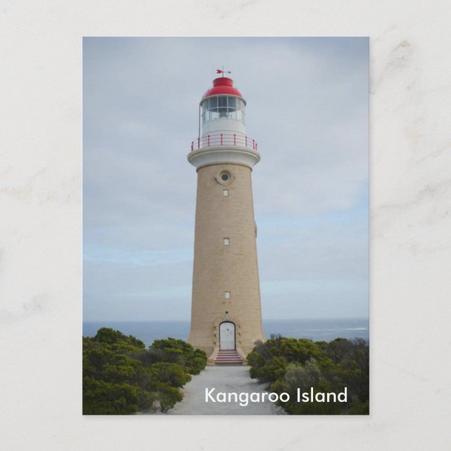 Leuchtturm Postkarte (Vorderseite)