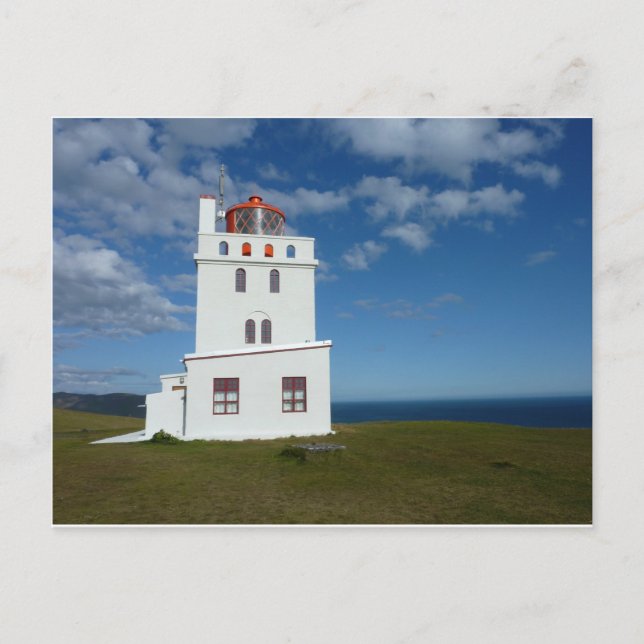 Leuchtturm Postkarte (Vorderseite)