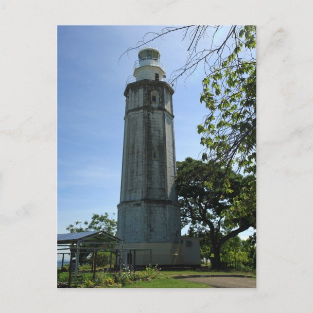 Leuchtturm Postkarte (Vorderseite)