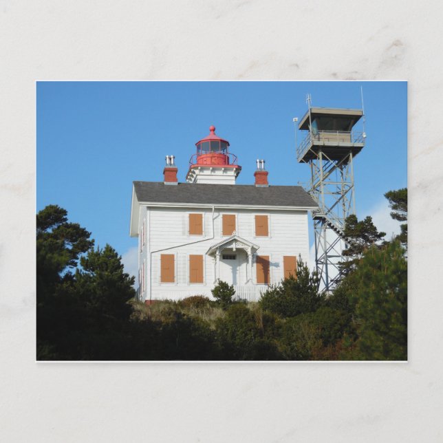 Leuchtturm Postkarte (Vorderseite)