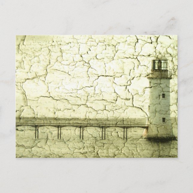 Leuchtturm Postkarte (Vorderseite)