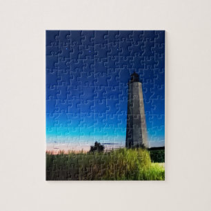 Leuchtturm-Punkt New-Haven, Connecticut Puzzle
