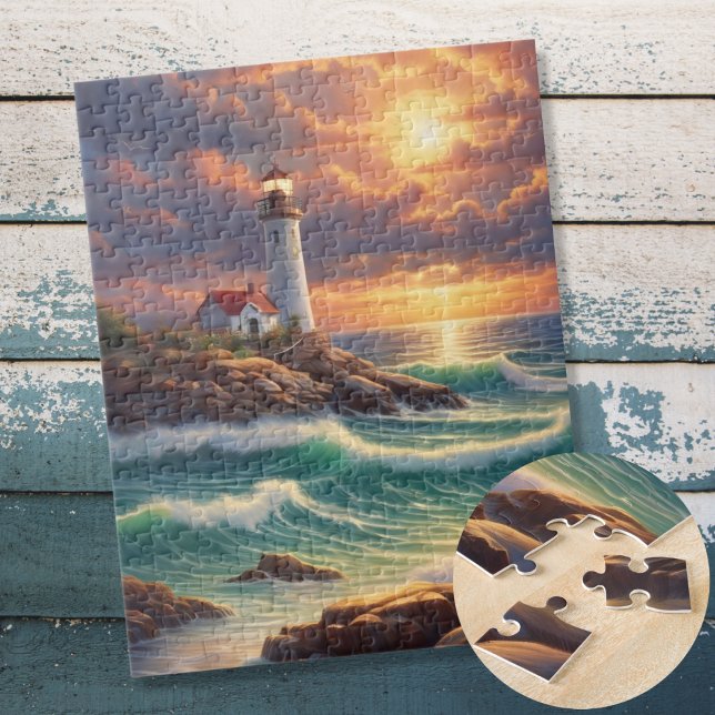 Leuchtturm Puzzle (Von Creator hochgeladen)
