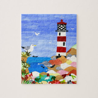 Leuchtturm-Puzzle Puzzle