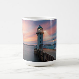 Leuchtturm Raffles Jachthafen, Singapur Tasse