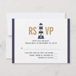 Leuchtturm RSVP Karte