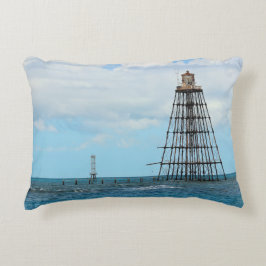 Leuchtturm Sand Key, Florida Accent Pillow Zierkissen