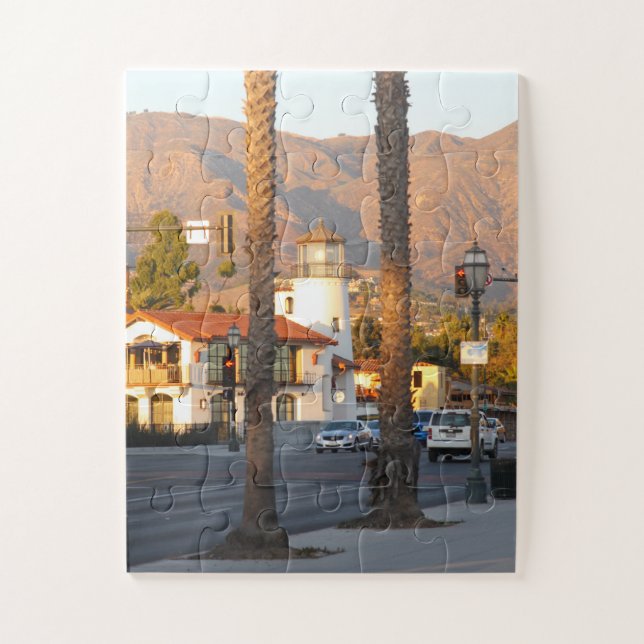 Leuchtturm Santa Barbara, Kalifornien 30-pc Puzzle (Vertikal)