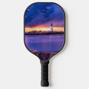 Leuchtturm Santa Cruz, Kalifornien Pickleball Schläger