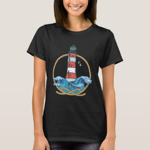 Leuchtturm See Seagull Küste Nordmoin T-Shirt