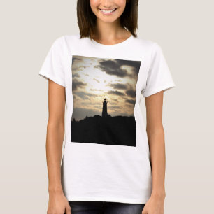 Leuchtturm-Silhouette T-Shirt