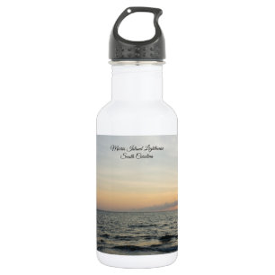 Leuchtturm Sonnenaufgang Wasserflasche