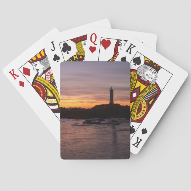 Leuchtturm Spielkarten (Rückseite)