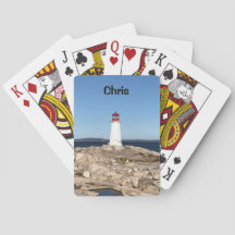 Leuchtturm Spielkarten - Persönlich gestalten!