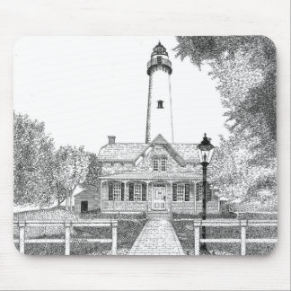 Leuchtturm St. Simons Mousepad
