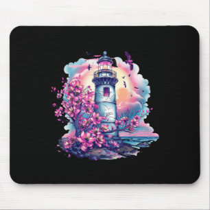 Leuchtturm Strandhaus Segeln Meer Strand Bootfahre Mousepad