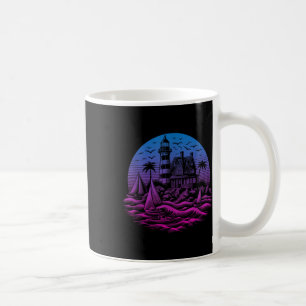 Leuchtturm Strandhaus Segeln Strand Leben Bo Kaffeetasse