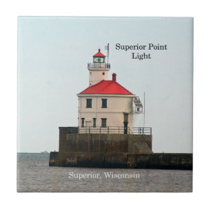 Leuchtturm Superior Point Fliese