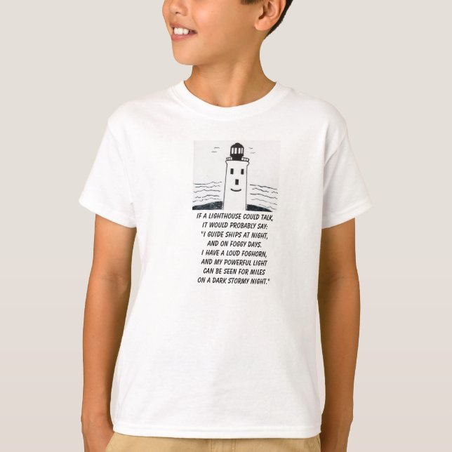 Leuchtturm-T-Shirt T-Shirt (Vorderseite)