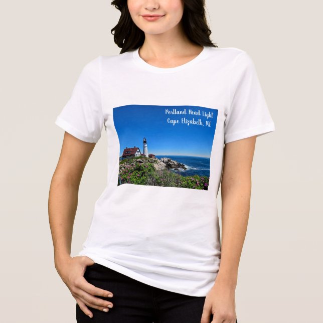 Leuchtturm T-Shirt Tri-Blend Shirt (Vorderseite)