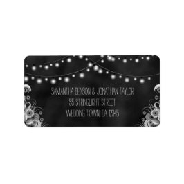 Leuchtturm-Tafel-Mittelzettel Adressaufkleber