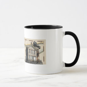 Leuchtturm-Tasse #1, Hudson-Athen u. Saugerties Tasse