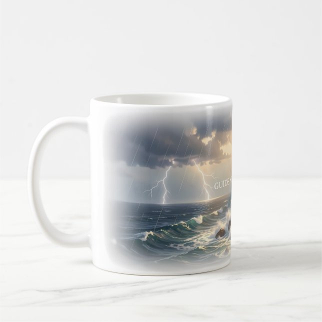 Leuchtturm-Tasse "Guide Me Home" Kaffeetasse (Links)