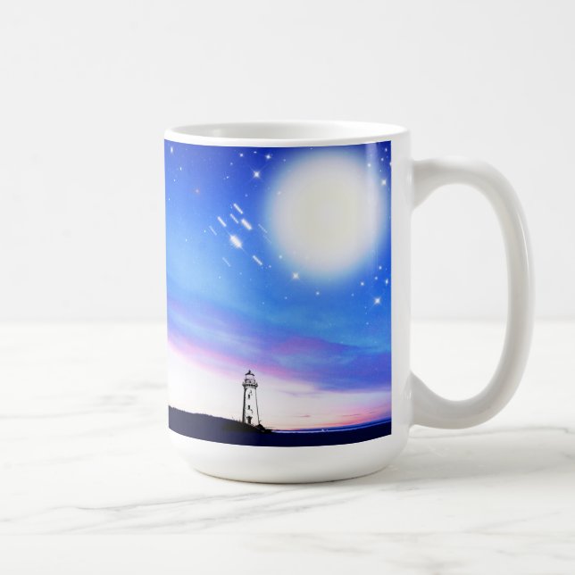 Leuchtturm-Tasse Kaffeetasse (Rechts)