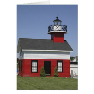 Leuchtturm umsiedelt Küste in Douglas in der Nähe