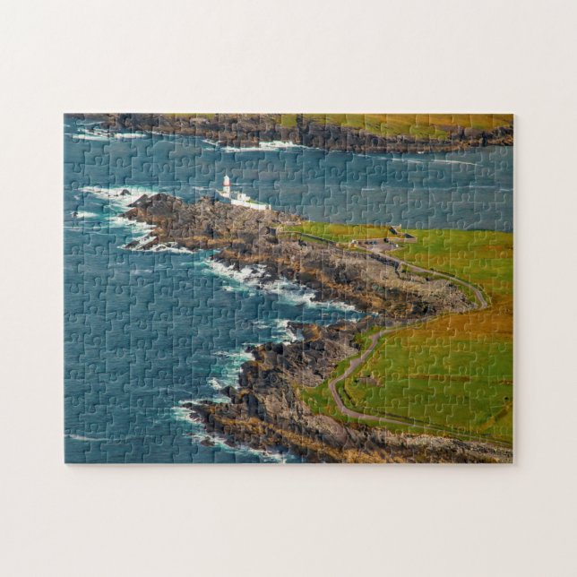 Leuchtturm Valentia Island Kerry. Puzzle (Horizontal)