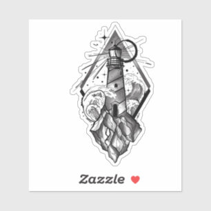 Leuchtturm Vinyl Sticker