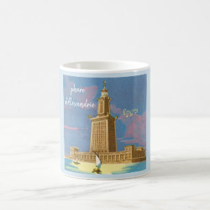 "Leuchtturm von Alexandria" Tasse