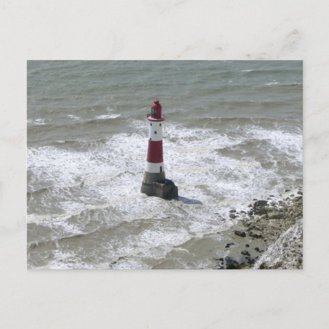 Leuchtturm von Beachy Head, East Sussex Postkarte (Vorderseite)