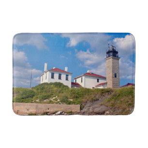 Leuchtturm von Beavertail, Rhode Island Bath Mat Badematte