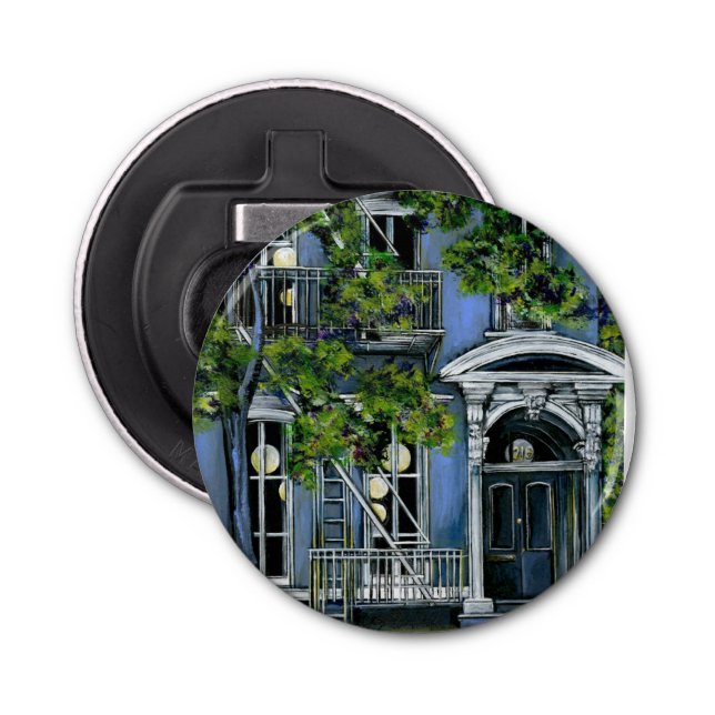 Leuchtturm von innen, New York City Flaschenöffner (Vorderseite)